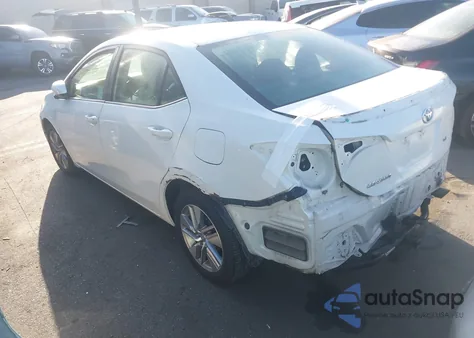 2014 Toyota Corolla Le Eco Plus z USA, uszkodzony, nr VIN 5YFBPRHE4EP028616